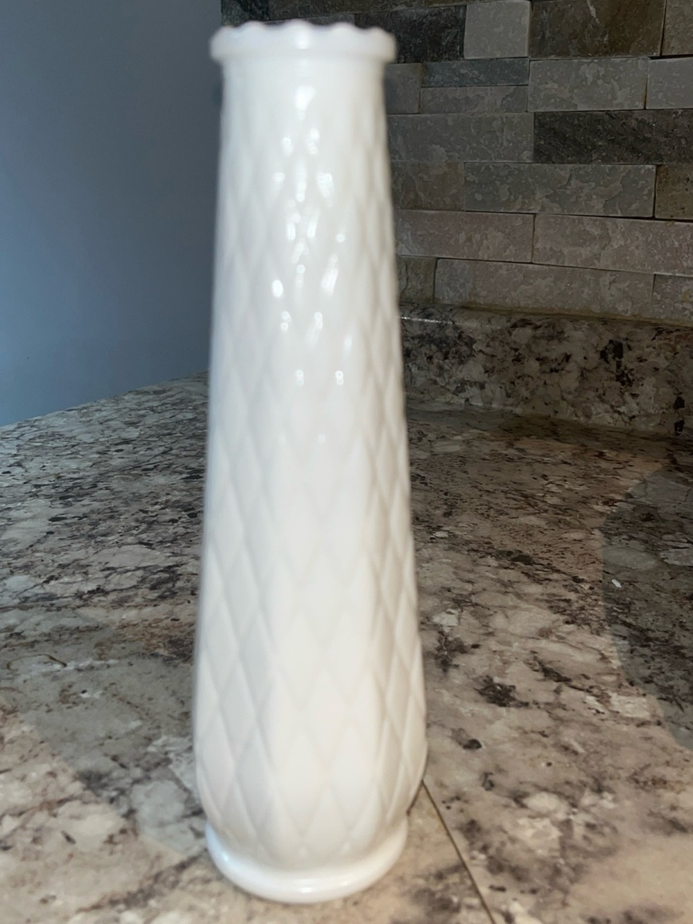 White Decorative Ceramic Vase - Classic Home Accents